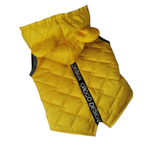 Load image into Gallery viewer, Quilted vest YELLOW
