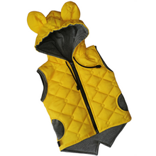 Load image into Gallery viewer, Quilted vest YELLOW
